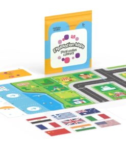 Alternative view of Exploration Maps- Social Studies & Literacy for Tale-Bot Series & Coding Set Series